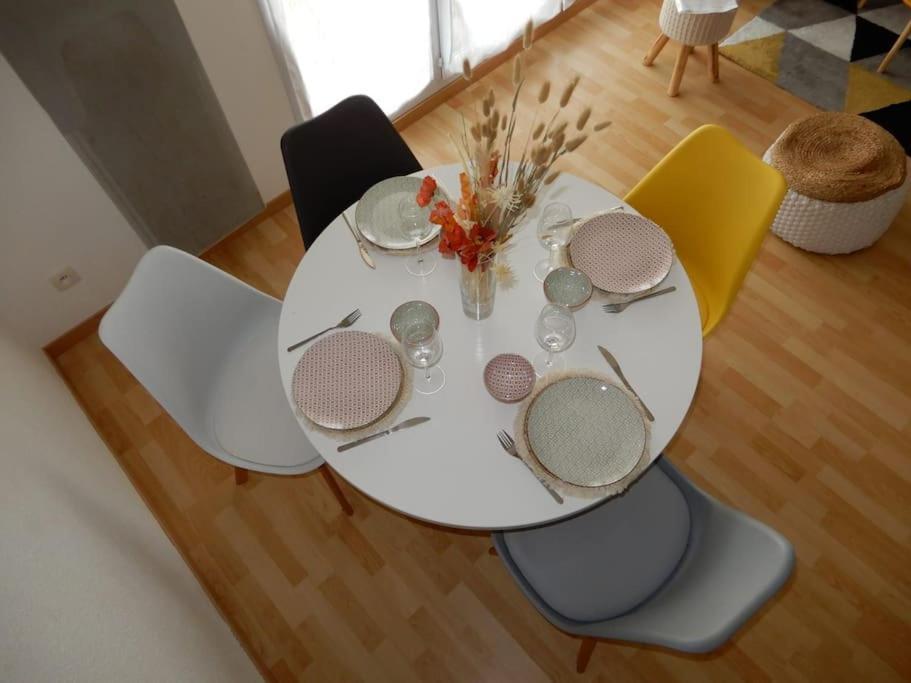 Apartament Bienvenue Au Cocon D'Alyssa Langon  Zewnętrze zdjęcie